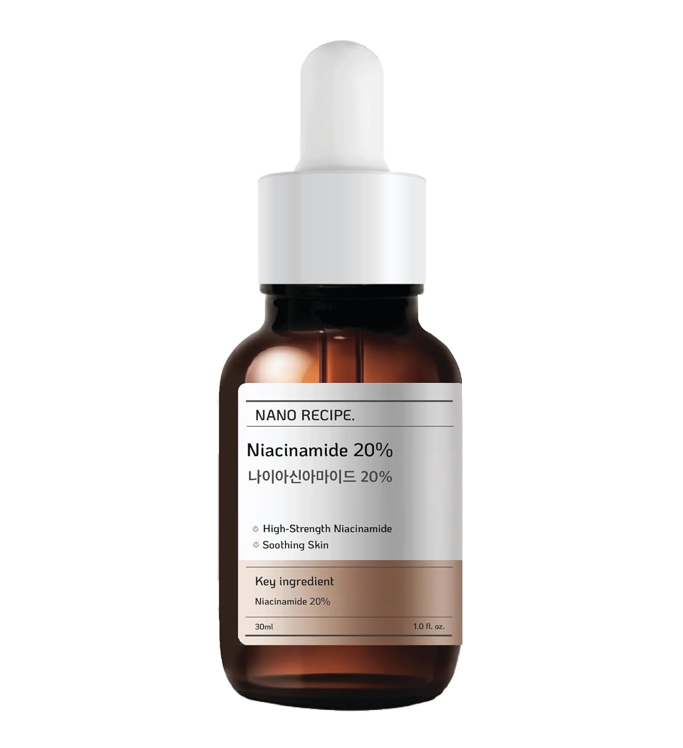 Niacinamide 20% Concentrate Serum – High-Strength Blemish Control, Pore Minimizer, and Skin Tone Corrector – Pure Ingredient for Smooth, Even Complexion – 30ml