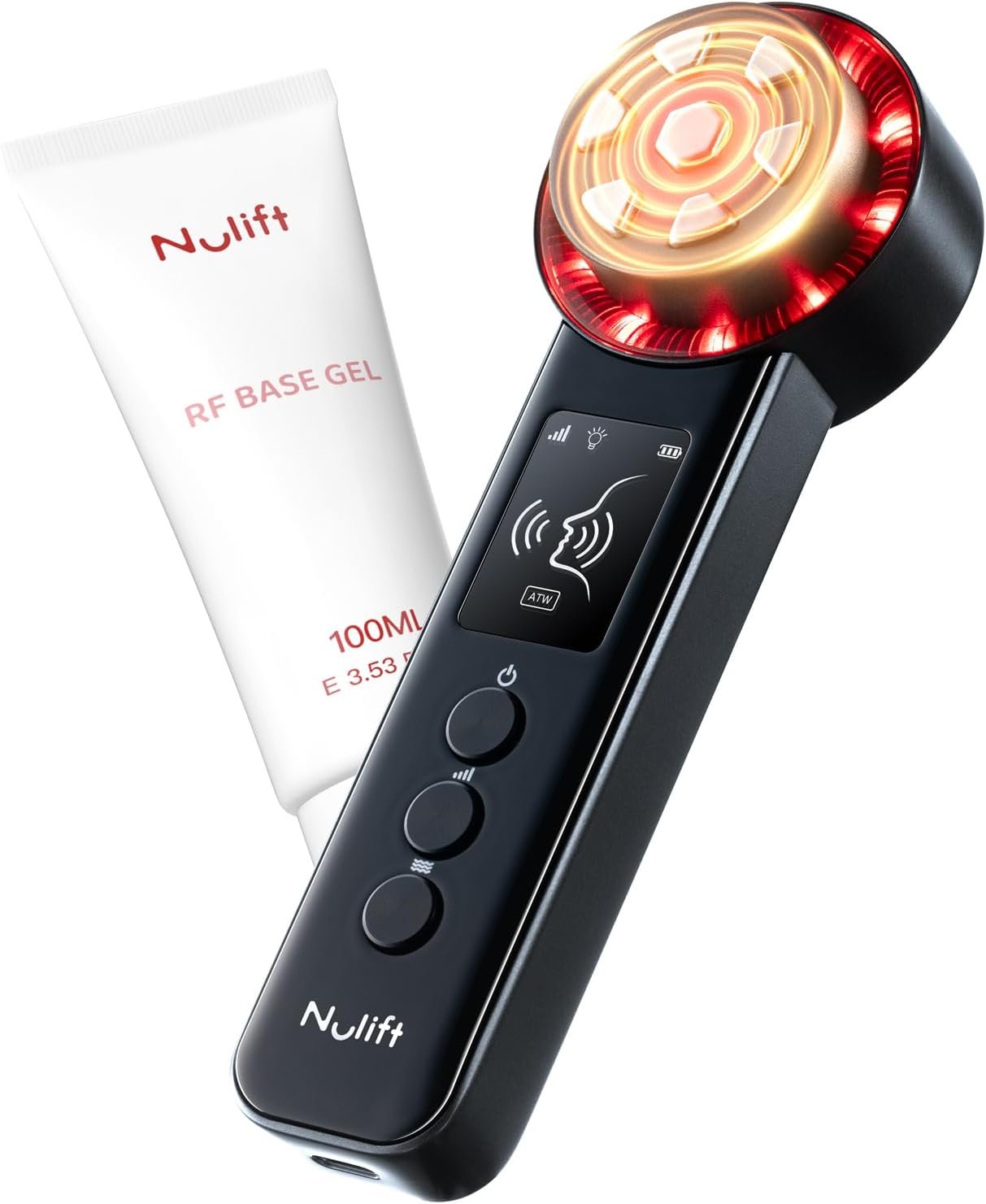 Skin Tightening Device | 6 in 1 Radio Frequency Skin Tightening Device | Professional Face Tightening | Lifting | Wrinkle Reducing | Depuff | Absorb | at Home RF Anti Aging Face Beauty Device