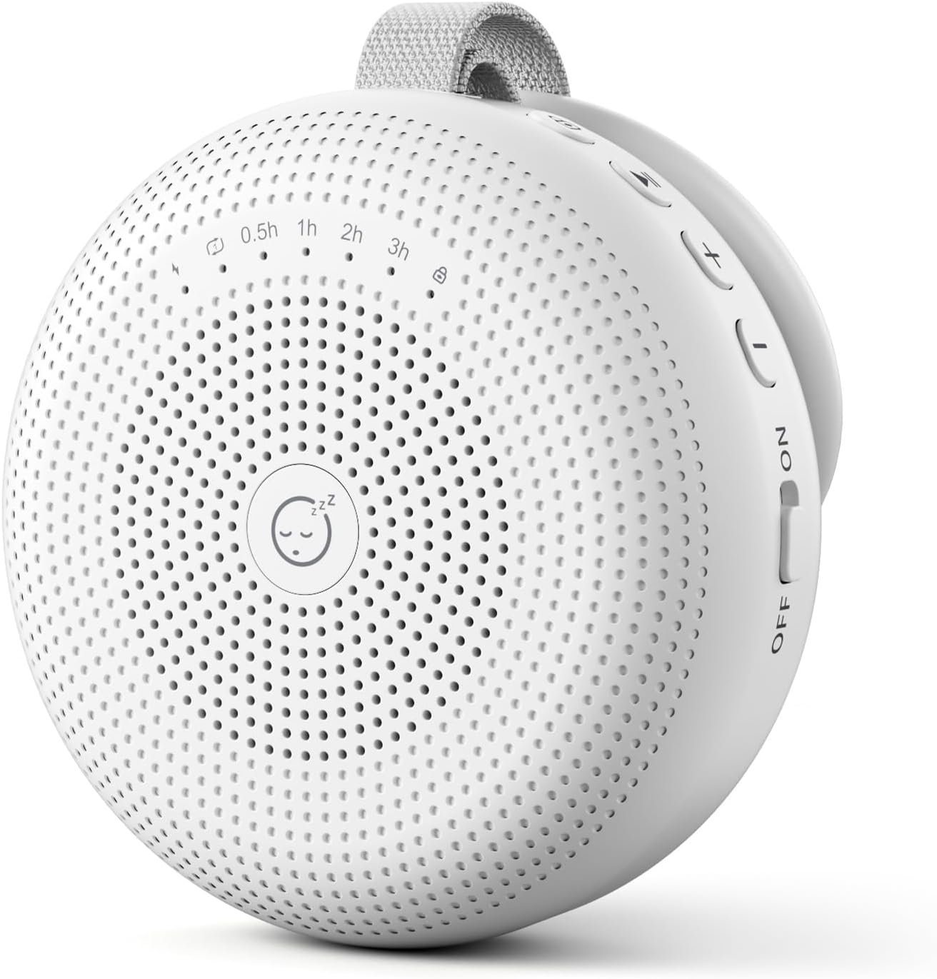 White Noise Machine for Baby Adult, Portable Sound Machine with 33 Soothing Sounds, Timer & Memory Function for Sleep, Travel, Nursery, Office and Home