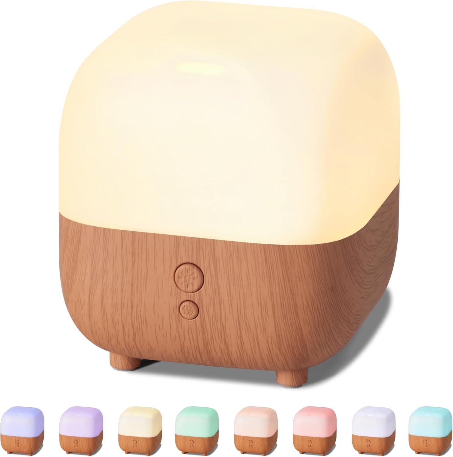 InnoGear 150ml Essential Oil Diffuser, 5-in-1 Diffusers for Home Scent 8 LED Color Aromatherapy Diffuser Air Desk Mini Humidifier Small Vaporizer Aroma Diffuser for Computer Laptop Office, Medium