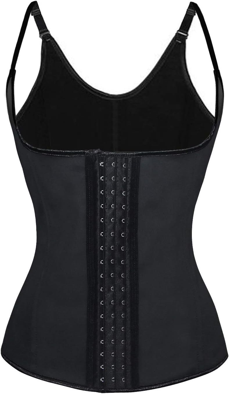 Charmian Women’s Latex Underbust Waist Training Steel Boned Shapewear Corset