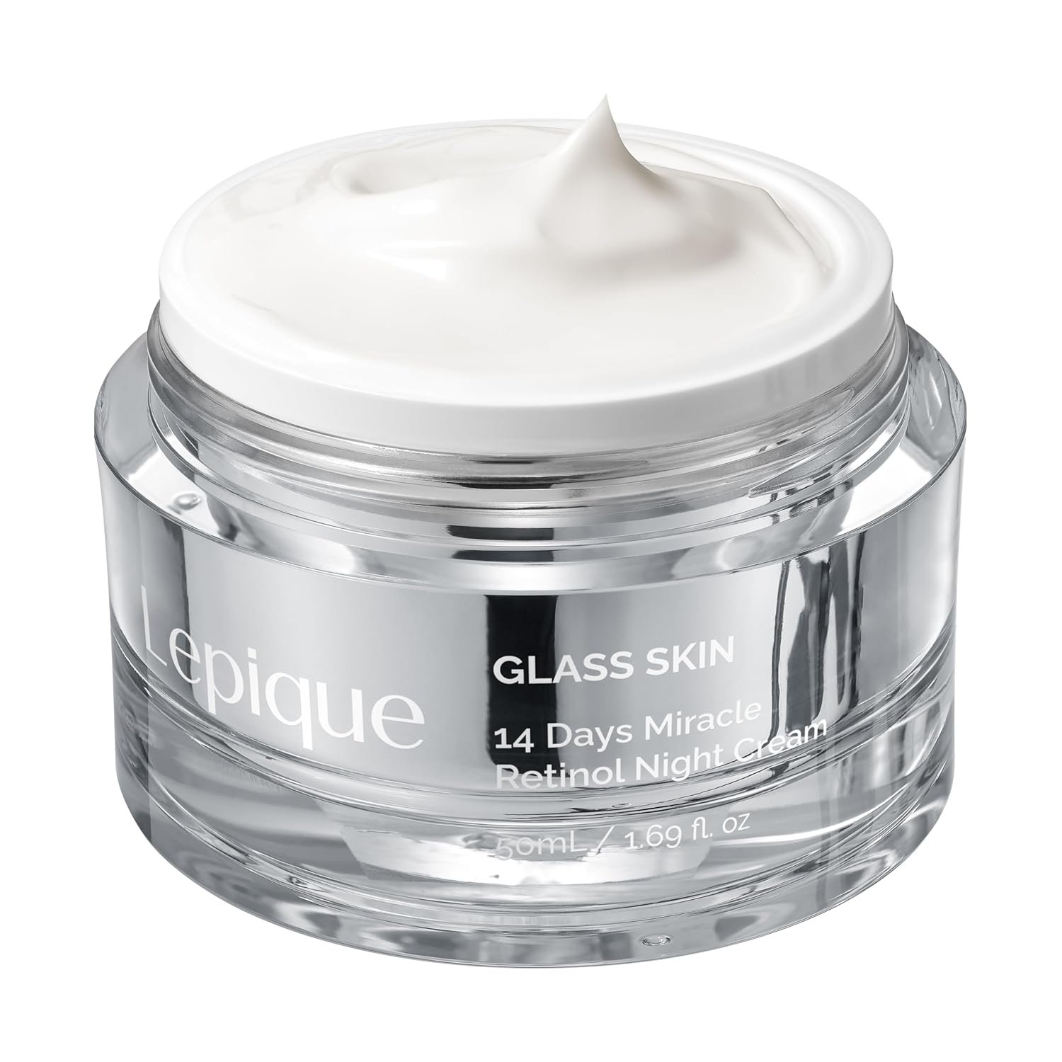 Retinol Night Cream 1.69oz – No.1 Korean Premium Overnight Repair Cream for Face and Neck – Collagen, Centella, Hyaluronic Acid – Anti aging, Acne, Moisturizer, Face Cream, Hydrating, Firming