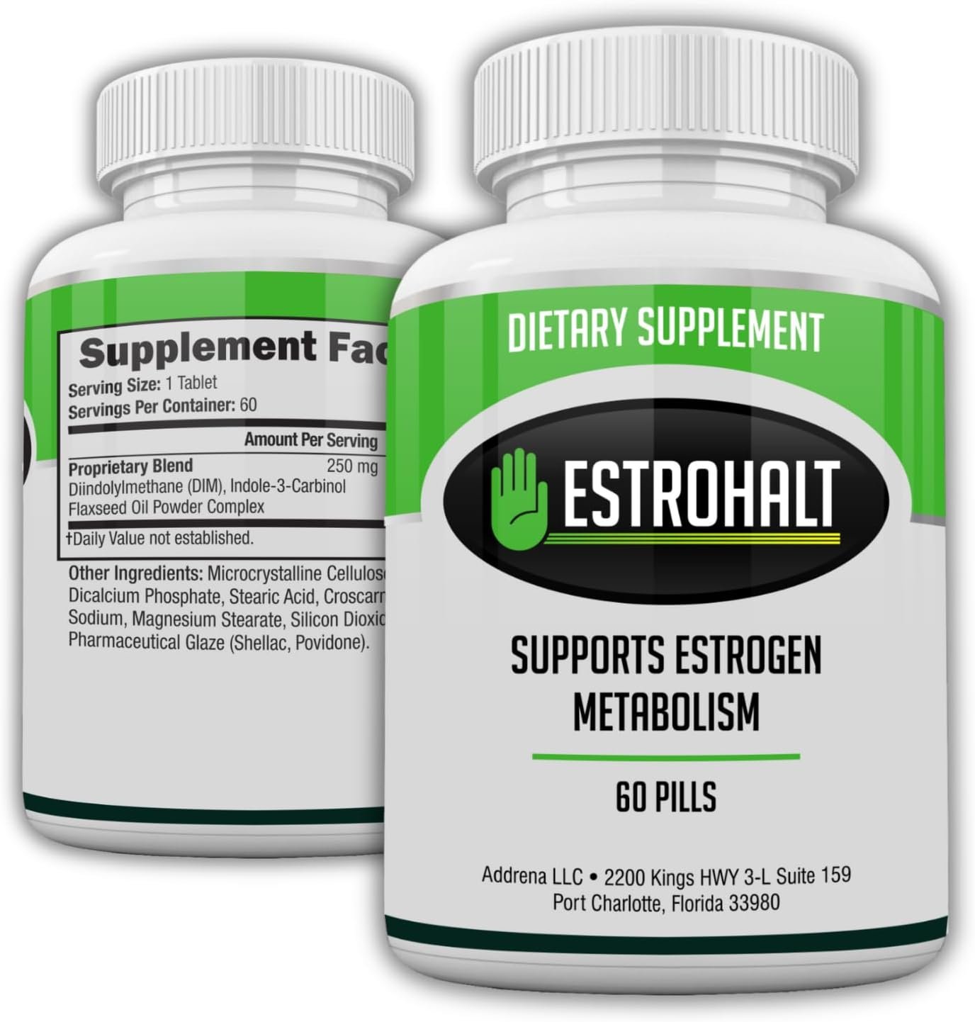 Estrogen-Blocker Supplement & Natural Anti Aromatase Inhibitor Pills for Men & Women DIM (Diindolylmethane) & Indole 3 Carbinol (I3C) Supplements for Hormone Balance